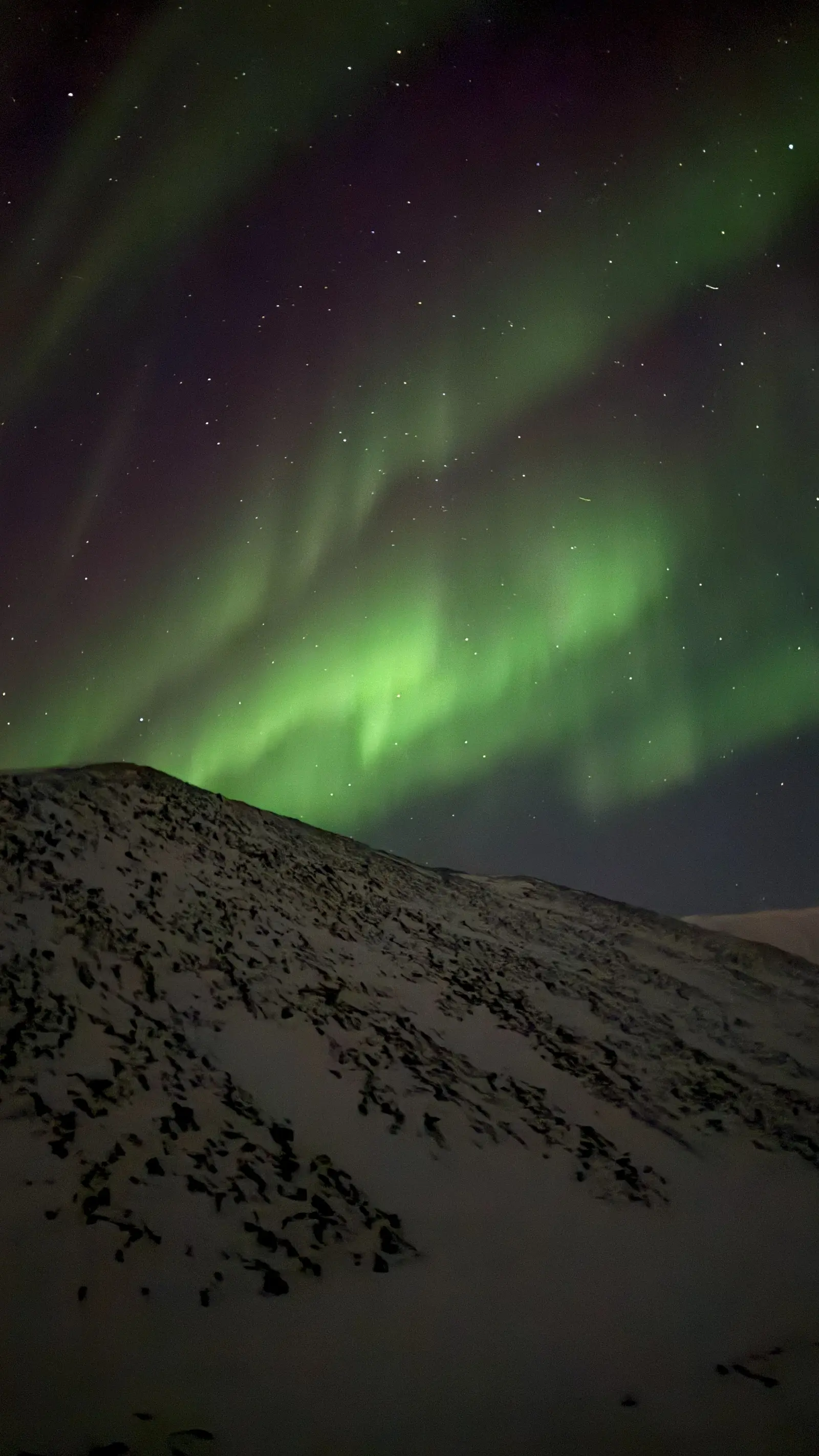 Northern lights chase in Svalbard – 2